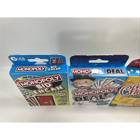 Travel Card Games 4 Pack - Monopoly, Trivial Pursuit, Family Charades *Read* - Picture 7 of 11